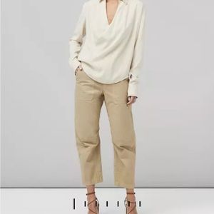 Rag & Bone Leyton Workwear Cotton Pant